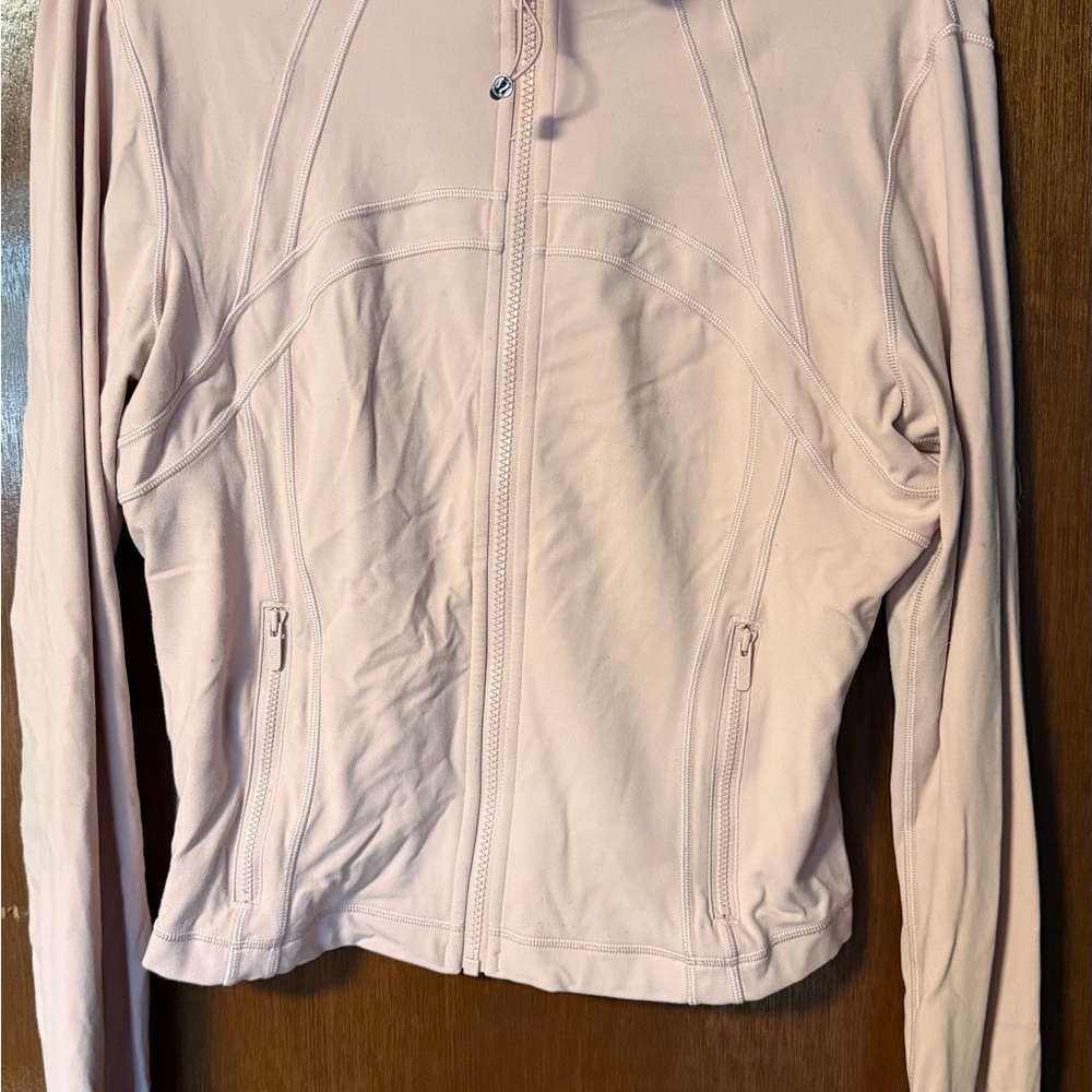 Lululemon Athletica Light Pink Utility Jacket